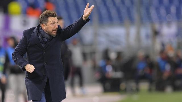 Di Francesco: "Come al solito ci complichiamo la vita; Zaniolo? Un ragazzo che non molla niente"
