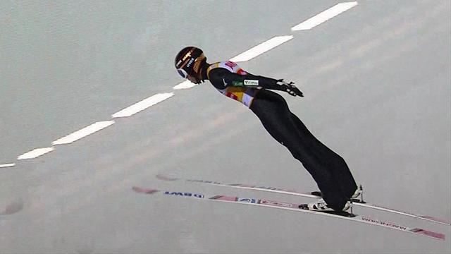 Schansspringen | Ryoyu Kobayashi levert beste sprong af in 1e ronde Schansspringen | Ryoyu Kobayashi levert beste sprong af in 1e ronde