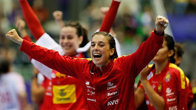 Europeo 2018, España-Croacia: Las Guerreras arrasan en su debut con una lección en defensa (25-18)