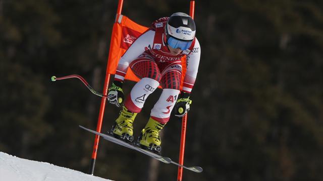 La reine de Lake Louise, c'est Schmidhofer !