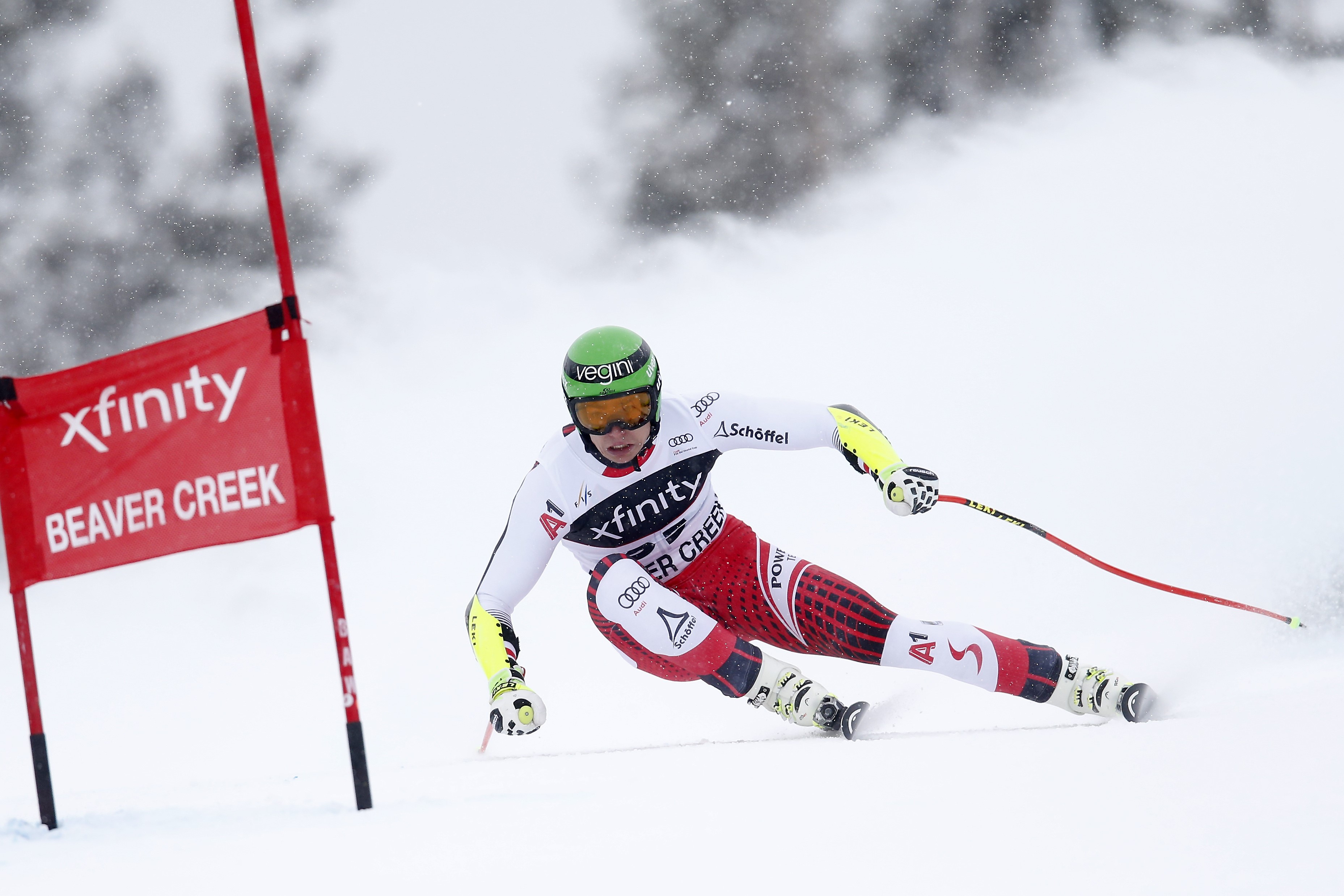 Christoph Krenn lors du Super-G de Beaver Creek