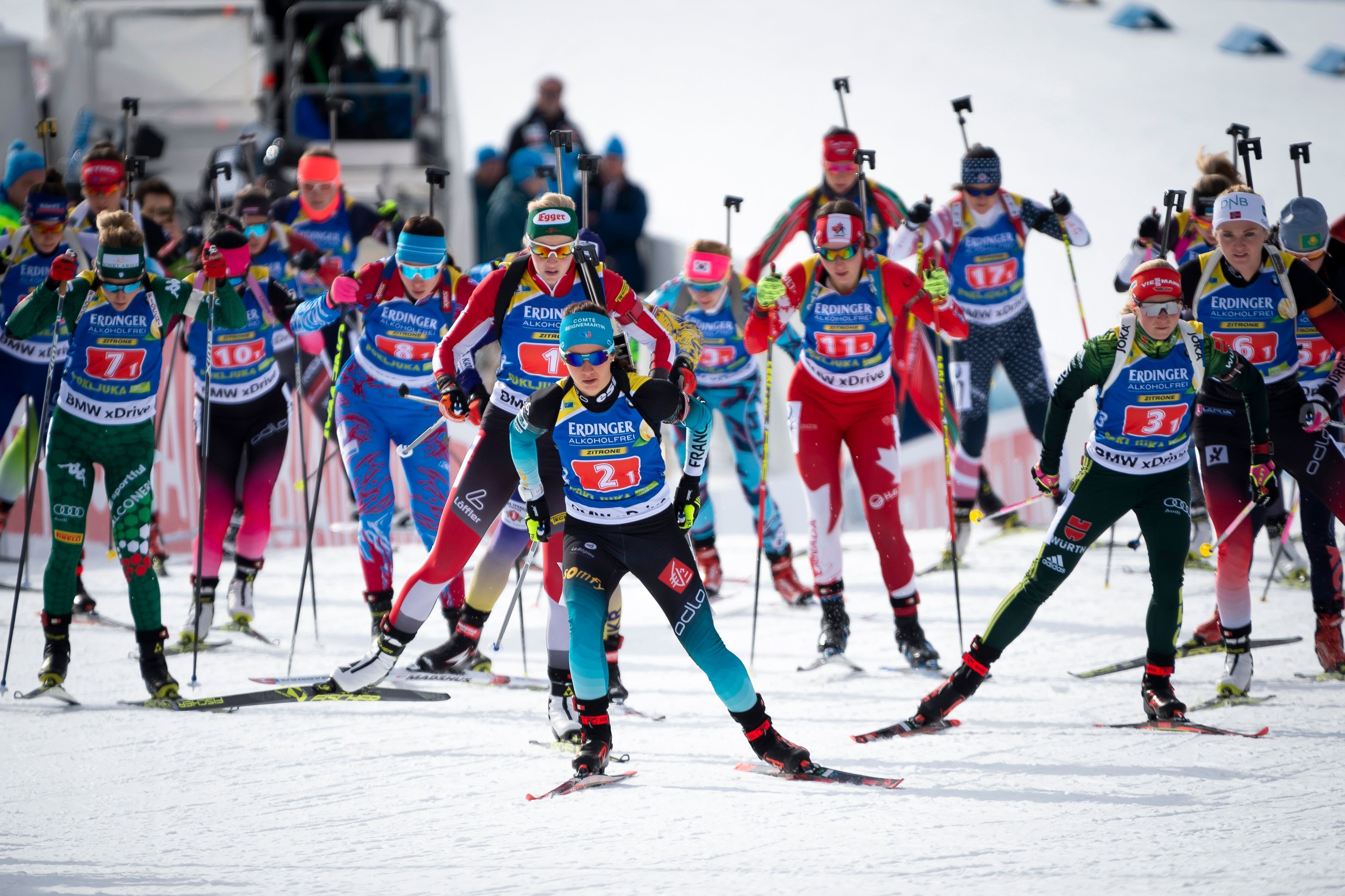 Biathlon, Staffel