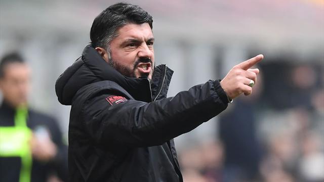 Gattuso: "Higuain non deve avere la fissa del gol. Terzo posto? Può succedere di tutto"