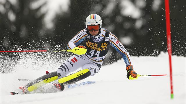 Stefan Luitz klopt Hirscher in sensationele reuzenslalom Stefan Luitz klopt Hirscher in sensationele reuzenslalom