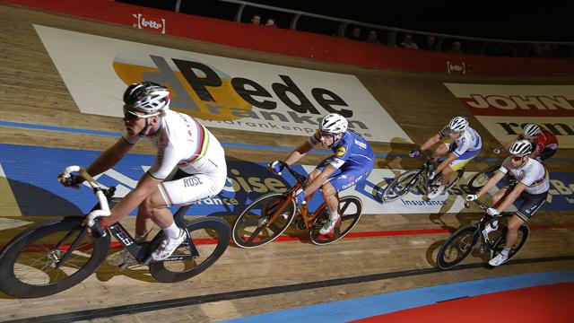 Elia Viviani solo sesto nell’omnium, bruttissima caduta per Letizia Paternoster