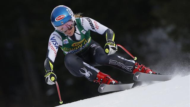 Et maintenant, Shiffrin gagne aussi en super-G !