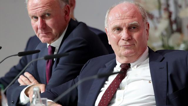 So tritt Hoeneß gegen den mutigen Bayern-Fan nach So tritt Hoeneß gegen den mutigen Bayern-Fan nach