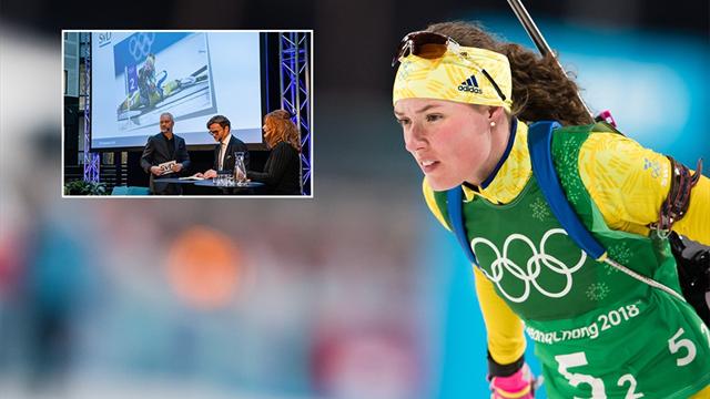 Hanna Öberg tilldelas Bragdguldet - återupplev hennes OS här