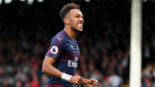 Arme fatale d'Arsenal, Aubameyang rate rarement la cible Arme fatale d'Arsenal, Aubameyang rate rarement la cible