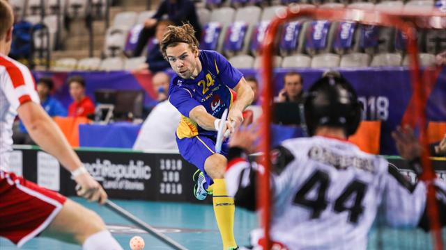 Sverige lekte med oinspirerat Danmark - vann med 25-0