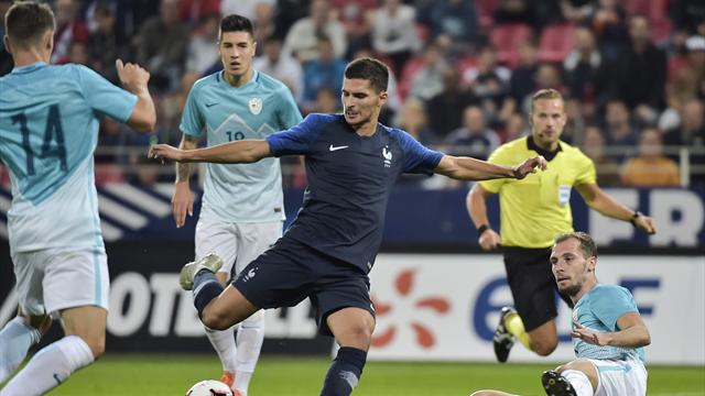 Genesio : "Aouar a une chance d'être sélectionné en équipe de France" Genesio : "Aouar a une chance d'être sélectionné en équipe de France"