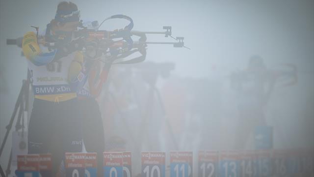 Nebel: Biathlon-Einzel der Männer auf Donnerstag verschoben