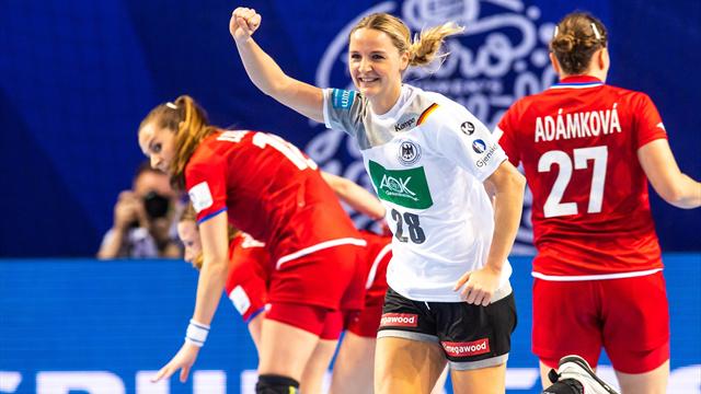 "Super erleichtert": DHB-Frauen mit Nervenstärke in die EM-Hauptrunde