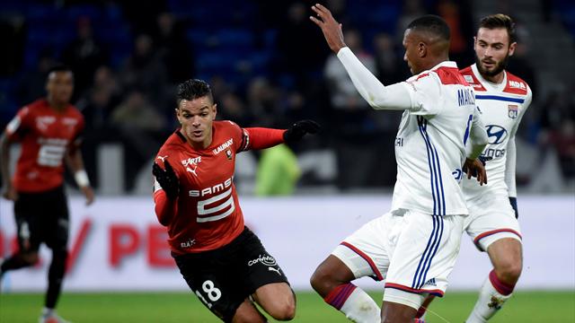 Rennes et Ben Arfa se jouent de Lyon