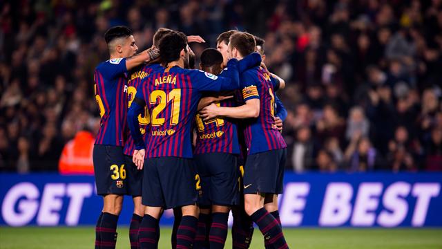 Teenager Puig shines on debut as Barcelona ease into Copa last 16