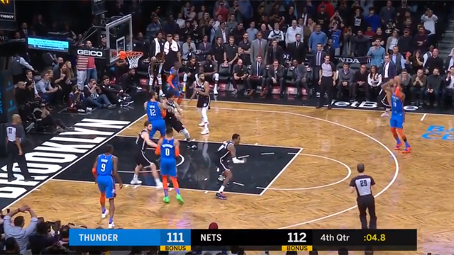 La giocata della notte: Paul George, 47 punti e la tripla decisiva contro Brooklyn