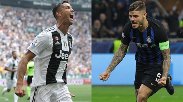 Juventus-Inter, la sfida Cristiano Ronaldo-Icardi: i numeri dei due goleador più attesi