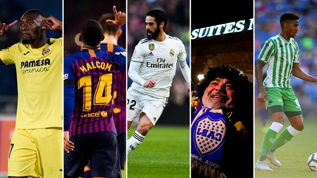 Ekambi, Malcom, Isco, la Libertadores y Junior, los nombres del día Ekambi, Malcom, Isco, la Libertadores y Junior, los nombres del día