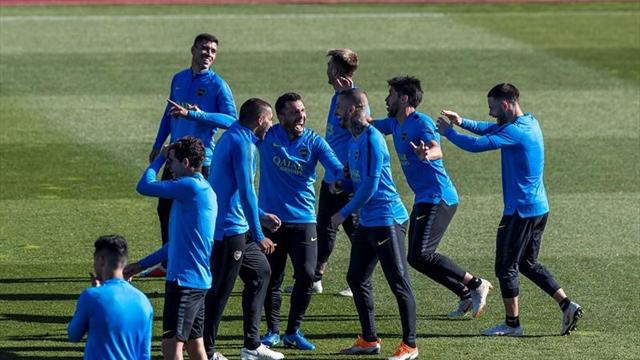 Boca Juniors ya prepara la final en la Ciudad Deportiva de Las Rozas Boca Juniors ya prepara la final en la Ciudad Deportiva de Las Rozas