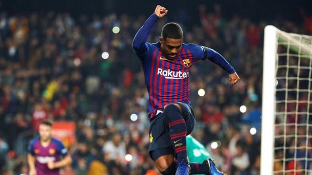 Malcom estará entre diez y quince días de baja por un esguince en el tobillo