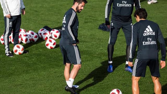 Isco, titular por primera vez con Solari