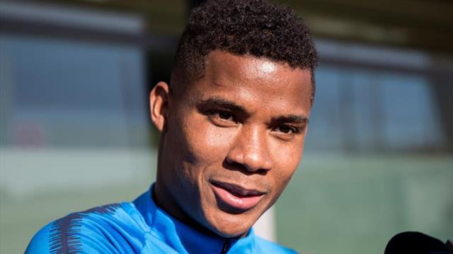 Barrios: "El Bernabéu es una linda cancha"