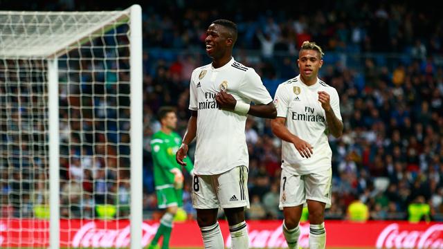 Vinicius Jr scores on first home start as Madrid smash six in Copa del Rey