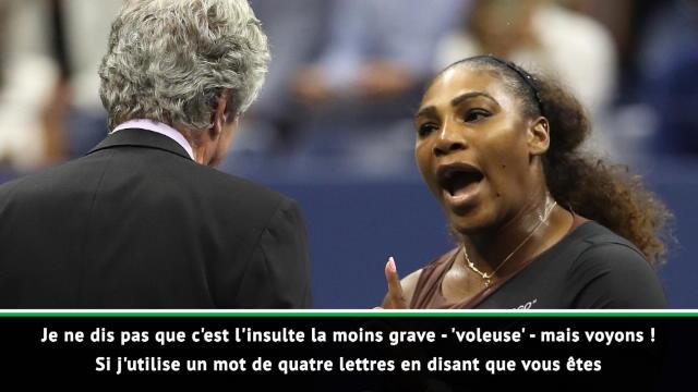 WTA - McEnroe : "Serena aurait pu dire bien pire" lors de la finale de l'US Open WTA - McEnroe : "Serena aurait pu dire bien pire" lors de la finale de l'US Open