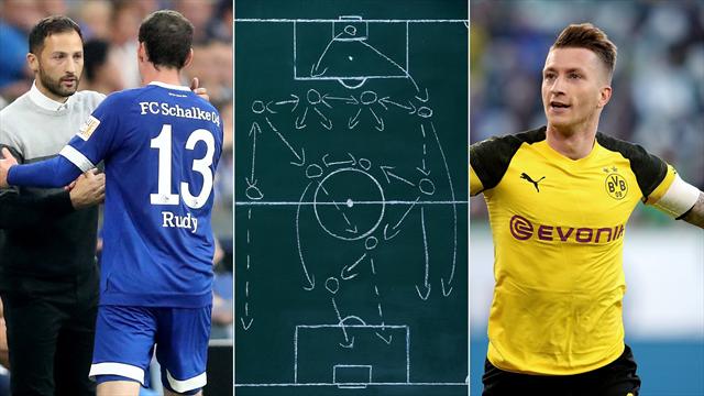 Taktik-Check: So haben sich Schalke und der BVB seit dem 4:4 verändert