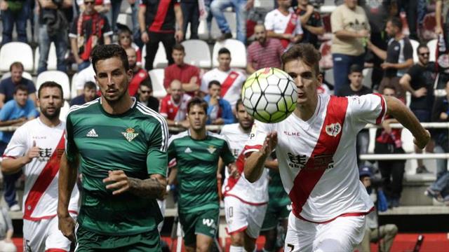 El Rayo ha puntuado en 8 de sus 11 visitas al campo del Betis en Primera