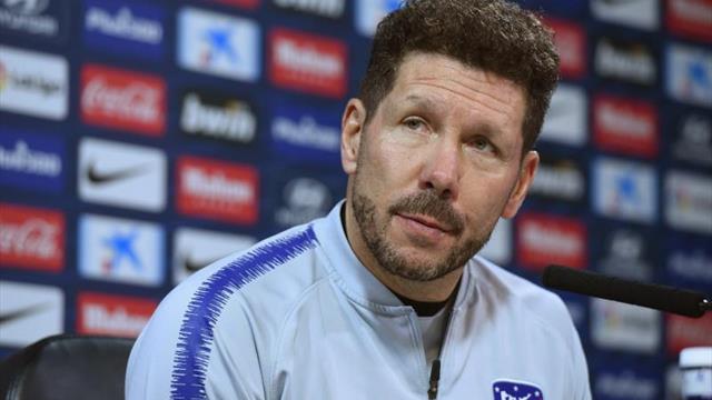 Simeone: "No hemos hablado con el club de fichar"