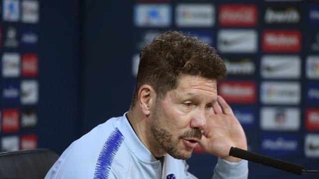 Simeone: "Ojalá sea un partido con tranquilidad"
