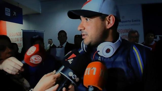 El ultra de Boca llega a Argentina deportado de España antes de la final con River