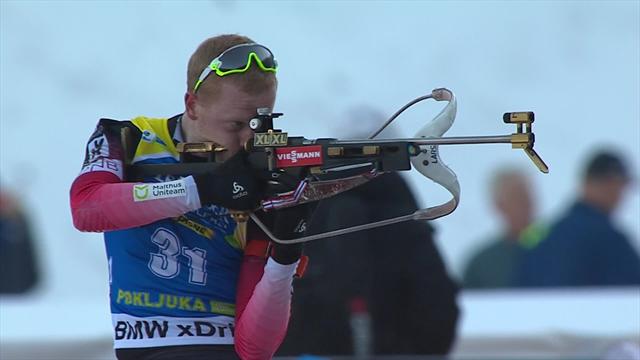 Highlights: Bö gewinnt in Pokljuka trotz Strafrunde Highlights: Bö gewinnt in Pokljuka trotz Strafrunde