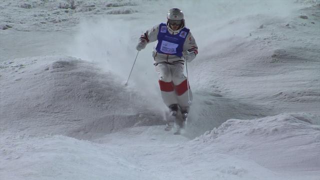 Kingsbury maintains moguls perfection with Calgary victory