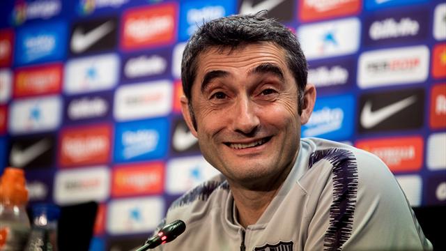 Ernesto Valverde: “No espero que el Espanyol haga marcaje individual a Messi”