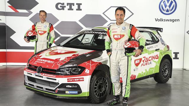 Le MOL Racing Team avec une Polo pour l’ERC 2019