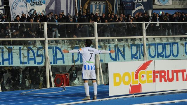 Segna sempre Mancuso, il Pescara ritrova vittoria e primato: Carpi ko