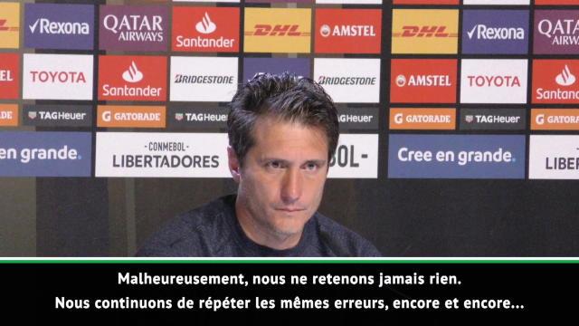 Libertadores - Schelotto : "Nous répétons les mêmes erreurs, encore et encore..." Libertadores - Schelotto : "Nous répétons les mêmes erreurs, encore et encore..."