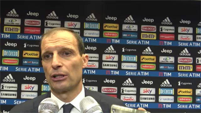 Allegri: "Abbiamo rischiato, siamo caduti nella loro trappola" Allegri: "Abbiamo rischiato, siamo caduti nella loro trappola"