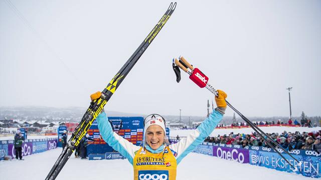 Mit Video | Johaug dominiert auch viertes Distanzrennen
