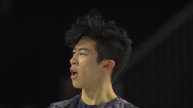 Chen remporte la finale malgré un quadruple saut mal réceptionné et une chute Chen remporte la finale malgré un quadruple saut mal réceptionné et une chute