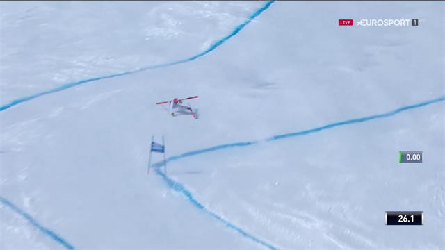 Brutta caduta per la Brignone in SuperG: per fortuna Federica si rialza senza conseguenze Brutta caduta per la Brignone in SuperG: per fortuna Federica si rialza senza conseguenze