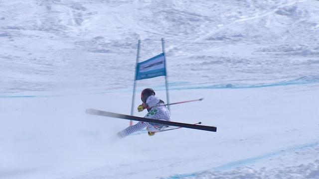 Une petite faute lourde de conséquence pour Brignone en 1re manche Une petite faute lourde de conséquence pour Brignone en 1re manche