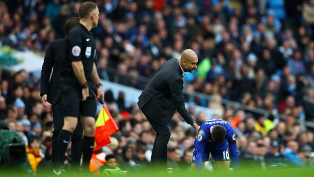 Guardiola : "Hazard à City ? Ça n'arrivera pas !" Guardiola : "Hazard à City ? Ça n'arrivera pas !"