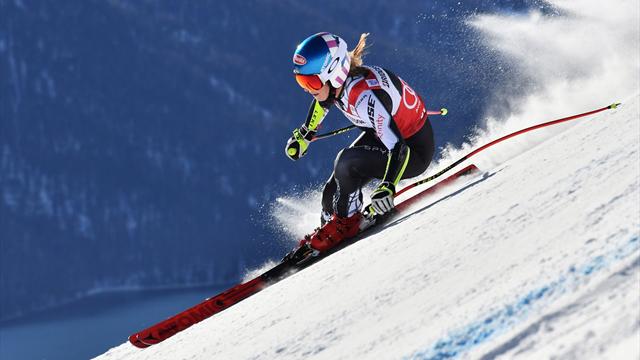 Dans le Super G, Shiffrin a su déjouer les nombreux pièges Dans le Super G, Shiffrin a su déjouer les nombreux pièges