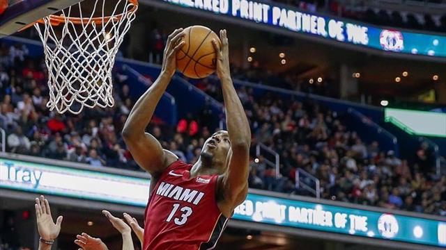 98-115. Adebayo logra doble-doble en victoria de los Heat