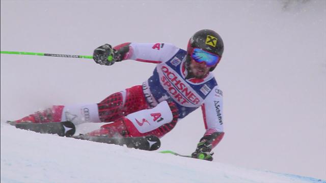Insatiable, Hirscher en a remis une couche dans la 2e manche du géant Insatiable, Hirscher en a remis une couche dans la 2e manche du géant