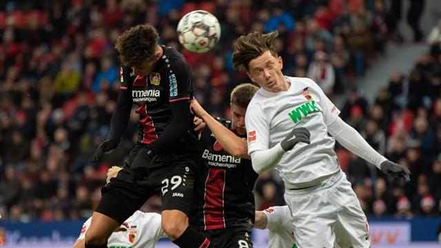 "Klassisches Dezemberspiel": Leverkusen kämpft Augsburg nieder