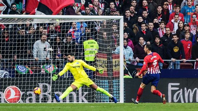 3-0. El Atlético golpea, resiste y sentencia